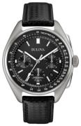 Bulova Herrklocka 96B251 Svart/Läder Ø45 mm