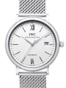 IWC Herrklocka IW356505 Portofino Silverfärgad/Stål Ø40 mm