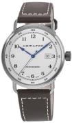 Hamilton Herrklocka H77715553 Khaki Vit/Läder Ø43 mm