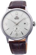 Orient Herrklocka RA-AP0002S10B Bambino Vit/Läder Ø41 mm