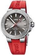 Oris Herrklocka 01 733 7730 4153-07 4 24 66EB Diving Grå/Gummi