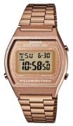 Casio Herrklocka B640WC-5AEF Collection LCD/Roséguldstonat stål