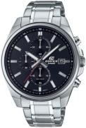 Casio Herrklocka EFV-610D-1AVUEF Edifice Svart/Stål Ø44 mm