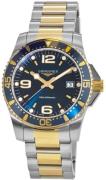 Longines Herrklocka L3.740.3.96.7 HydroConquest Blå/Gulguldtonat