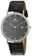 Danish Design Herrklocka IQ13Q881 Dress Grå/Läder Ø39 mm