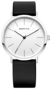 Bering 13436-404 Classic Vit/Läder Ø36 mm