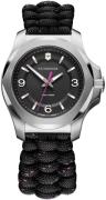 Victorinox Damklocka 241918 I.N.O.X Svart/Textil Ø37 mm