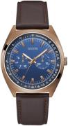 Guess Herrklocka GW0212G2 Blå/Läder Ø42 mm