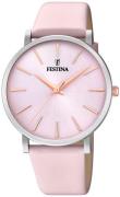 Festina Damklocka F20371-2 Rosa/Läder Ø38 mm