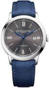 Baume & Mercier Herrklocka MOA10608 Classima Grå/Läder Ø42 mm