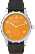 Nomos Glashütte N-729 Club Orange/Läder Ø38.5 mm