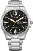 Citizen Herrklocka AW0110-82EE Classic Svart/Stål Ø44 mm