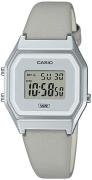 Casio Damklocka LA680WEL-8EF Vintage LCD/Läder