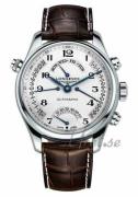 Longines Herrklocka L2.717.4.78.3 Master Silverfärgad/Läder Ø44 mm