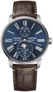 Ulysse Nardin Herrklocka 1193-310LE-3A-175-1B Torpilleur Blå/Läder