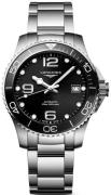 Longines L3.780.4.56.6 HydroConquest Svart/Stål Ø39 mm