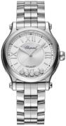 Chopard Damklocka 278608-3002 Happy Sport Silverfärgad/Stål Ø33 mm