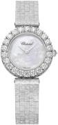 Chopard Damklocka 10A178-1101 Diamond Hour Vit/18 karat vitt guld