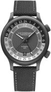 Chopard Herrklocka 168579-3004 L.U.C Grå/Gummi Ø42 mm