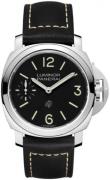 Panerai Herrklocka PAM01084 Luminor Svart/Läder Ø44 mm