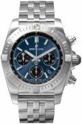 Breitling Herrklocka AB0115101C1A1 Chronomat 44 Blå/Stål Ø44 mm