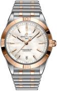 Breitling Damklocka U10380101A2U1 Chronomat Automatic 36 Vit/18 karat