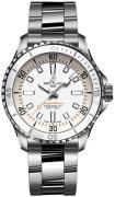 Breitling Damklocka A17377211A1A1 Superocean Automatic 36 Vit/Stål