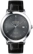 Eterna Herrklocka 2700.41.50.1383 Eternity Grå/Läder Ø40 mm