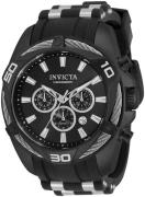 Invicta Herrklocka 34145 Bolt Svart/Stål Ø50 mm