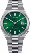 Citizen Herrklocka NJ0150-81X Mechanical Grön/Stål Ø40 mm