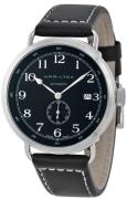 Hamilton Herrklocka H78415733 Khaki Navy Pioneer Svart/Läder Ø40 mm