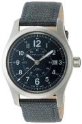 Hamilton Herrklocka H70605943 Khaki Field Blå/Textil Ø42 mm