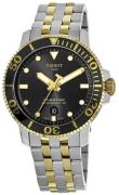 Tissot Herrklocka T120.407.22.051.00 Seastar 1000 Svart/Gulguldtonat