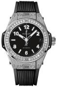 Hublot Damklocka 465.SX.1170.RX.1604 Big Bang 38mm Svart/Gummi Ø38 mm