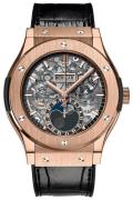 Hublot Herrklocka 517.OX.0180.LR Classic Fusion Skelettskuren/Läder