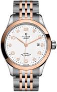 Tudor 1926 Damklocka M91351-0011 Vit/Roséguldstonat stål Ø28 mm