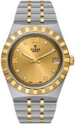 Tudor Damklocka M28403-0006 Royal Gulguldstonad/18 karat gult guld