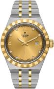 Tudor Damklocka M28303-0006 Royal Gulguldstonad/18 karat gult guld