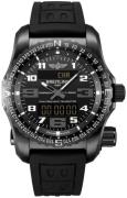 Breitling Herrklocka V76325221B1S1 Emergency Svart/Gummi Ø51 mm