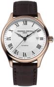 Frederique Constant Herrklocka FC-303MC5B4 Classics Vit/Läder Ø40 mm