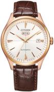 Citizen Herrklocka NH8393-05AE C7 Vit/Läder Ø40.2 mm