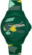 Lacoste Herrklocka 2011186 Neocroc Grön/Plast Ø42 mm