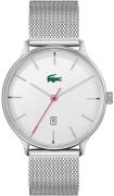 Lacoste Herrklocka 2011201 Club Silverfärgad/Stål Ø42 mm