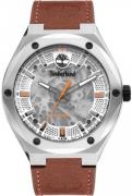 Timberland Herrklocka TDWGE2101202 Alburgh Silverfärgad/Läder Ø45