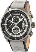 Timberland Herrklocka TDWGF2102601 Callahan Svart/Läder Ø47 mm