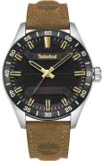 Timberland Herrklocka TDWGA2201201 Calverton Svart/Läder Ø46 mm