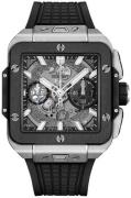 Hublot Herrklocka 821.NM.0170.RX Big Bang 42mm Silverfärgad/Gummi