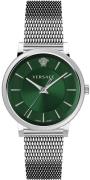 Versace Herrklocka VE5A00620 V Circle Grön/Stål Ø42 mm