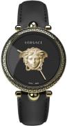 Versace VECO01922 Palazzo Svart/Läder Ø39 mm