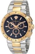 Versace Herrklocka VFG100014 Mystique Chrono Svart/Stål Ø45 mm